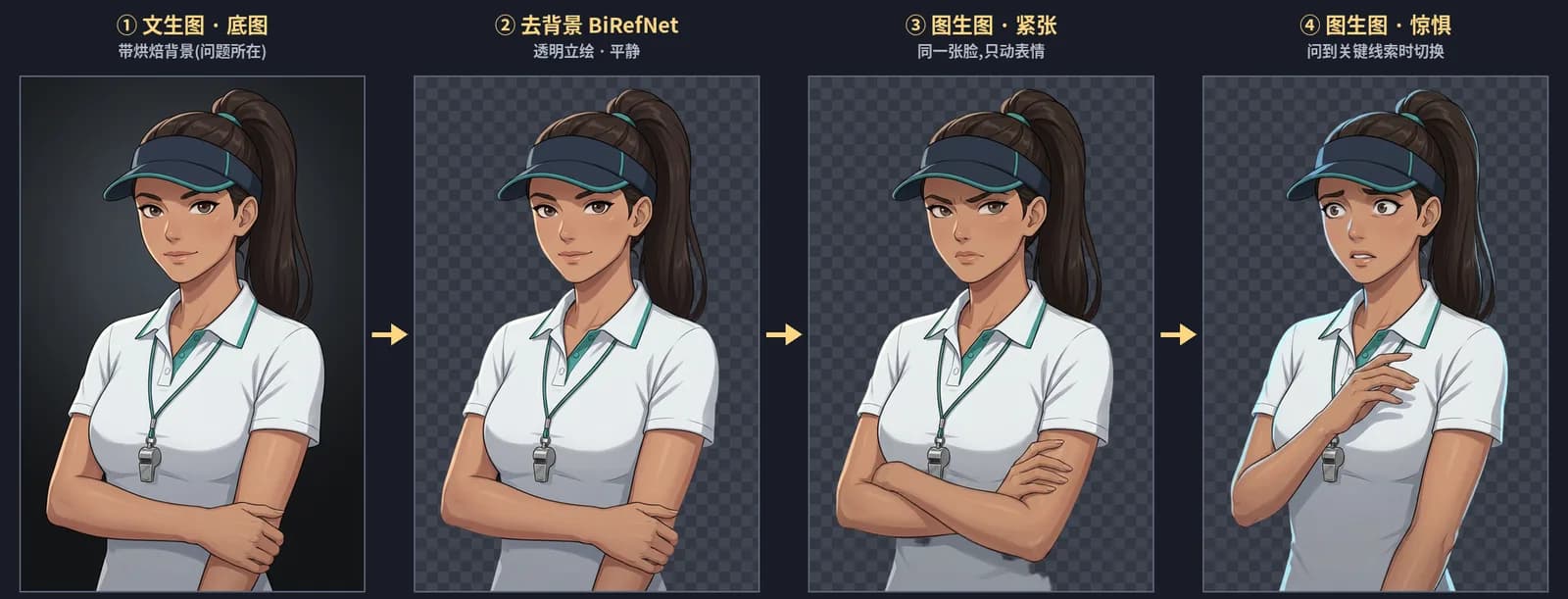 Ship a Visual Novel From One Sentence: Five Generation Capabilities, One Pipeline
